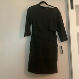 Size 2 Tahari grey dress